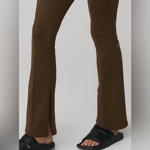 Brand New ALO With TAGS FLARE LEGGING XXS espresso - Picture 5 of 9